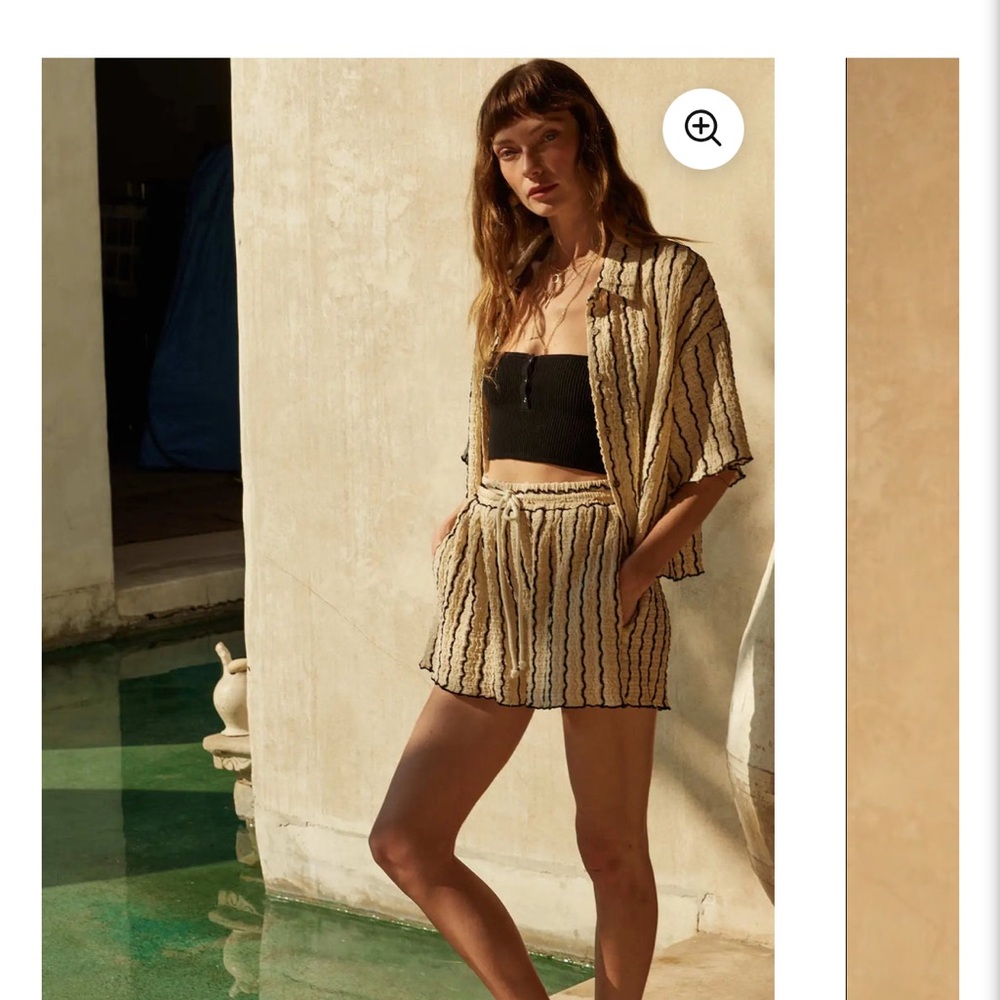 Promesa Textured Cream and Black Set